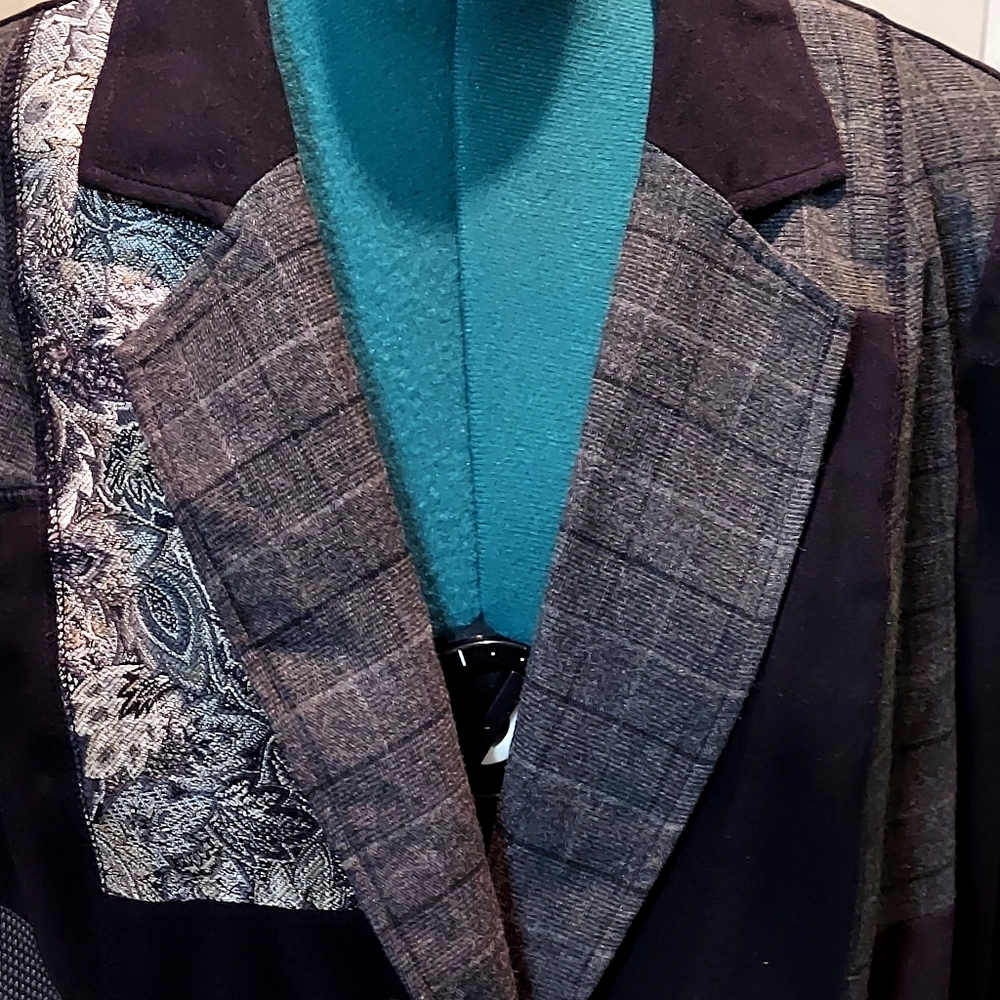 Notations Women's Patchwork Blazer - image 5